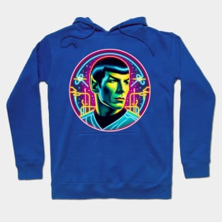 Spock - Ruminations In Neon Hoodie